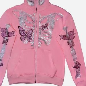 Womens rhinestone jacket